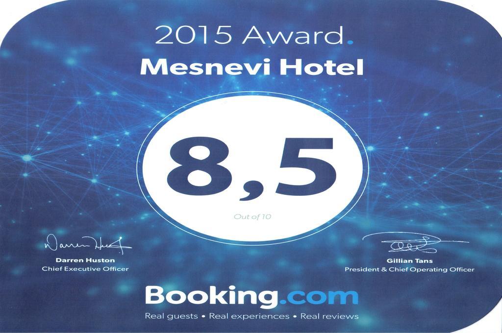 Mesnevi Hotel Konya Eksteriør bilde